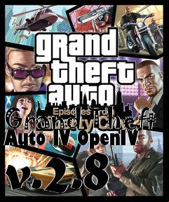 Box art for Grand Theft Auto IV OpenIV v.2.8