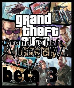 Box art for Grand Theft Auto IV: San Andreas beta 3