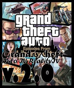 Box art for Grand Theft Auto IV RealityIV v.2.0