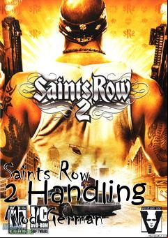 Box art for Saints Row 2 Handling Mod German