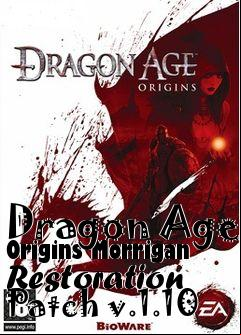 Box art for Dragon Age Origins Morrigan Restoration Patch v.1.10