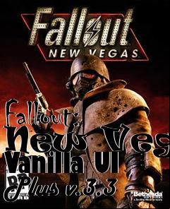 Box art for Fallout: New Vegas Vanilla UI Plus v.3.3