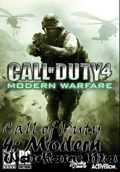 Box art for Call of Duty 4: Modern Warfare Manhunt