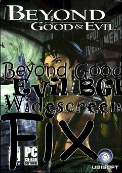 Box art for Beyond Good  Evil BGE Widescreen Fix