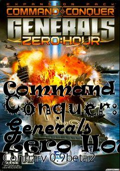 Box art for Command and Conquer: Generals Zero Hour Contra v.0.9beta2