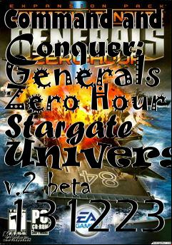 Box art for Command and Conquer: Generals Zero Hour Stargate Universe v.2 beta 131223