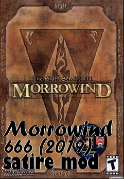Box art for Morrowind 666 (2019) satire mod