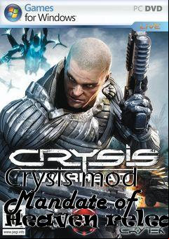 Box art for Crysis mod Mandate of Heaven release