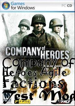 Box art for Company of Heroes Agile Factions Test Mod