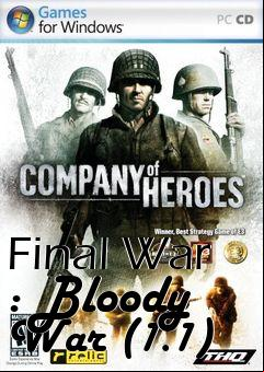 Box art for Final War : Bloody War (1.1)