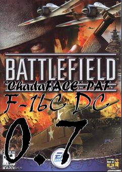 Box art for *ChadaFACE*-PAF F-16C DC 0.7