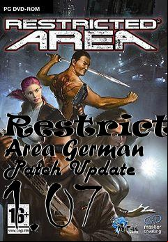 Box art for Restricted Area German Patch Update 1.07
