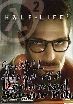 Box art for GraviNULL Alpha v1.0 Dedicated Server Files