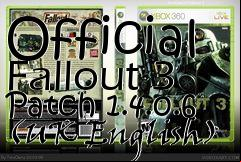 Box art for Official Fallout 3 Patch 1.4.0.6 (UK English)