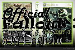 Box art for Official Fallout 3 Patch 1.0.0.15 (US English)