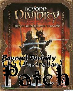 Box art for Beyond Divinity 1.45 (Australian) Patch