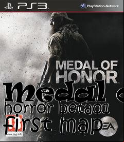 Box art for Medal of horror beta01 first map