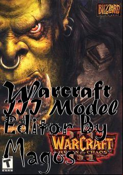 Box art for Warcraft III Model Editor By Magos