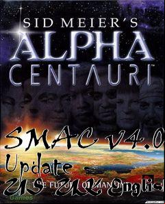 Box art for SMAC v4.0 Update - US  UK English