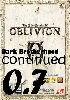 Box art for Dark Brotherhood continued 0.7