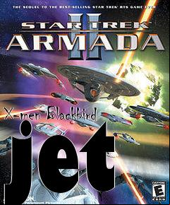 Box art for X-men Blackbird jet