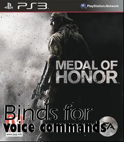 Box art for Binds for voice commands
