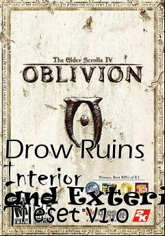 Box art for Drow Ruins Interior and Exterior Tileset v1.0