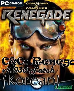 Box art for C&C: Renegade v1.030 Patch (Korean)