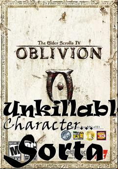 Box art for Unkillable Character... Sorta