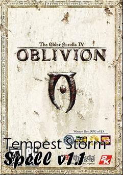 Box art for Tempest Storm Spell v1.1