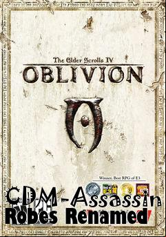 Box art for CDM-Assassin Robes Renamed