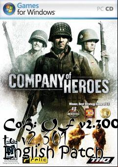 Box art for CoH: OF v2.300 to v2.301 English Patch