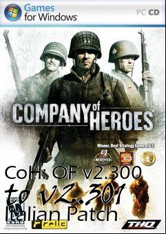 Box art for CoH: OF v2.300 to v2.301 Italian Patch