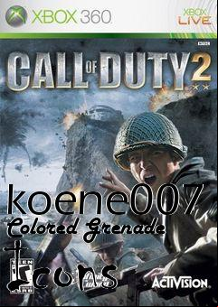 Box art for koene007 Colored Grenade Icons