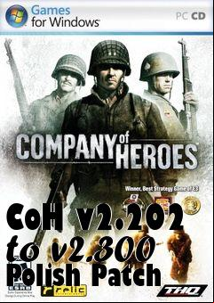 Box art for CoH v2.202 to v2.300 Polish Patch