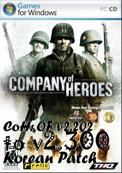 Box art for CoH: OF v2.202 to v2.300 Korean Patch