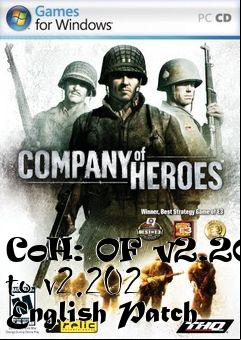 Box art for CoH: OF v2.201 to v2.202 English Patch