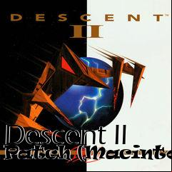Box art for Descent II Patch (Macintosh)