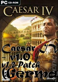 Box art for Caesar IV - v1.0 - v1.2 Patch (German)