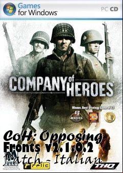 Box art for CoH: Opposing Fronts v2.1.0.2 Patch - Italian