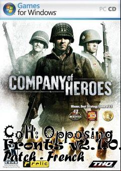 Box art for CoH: Opposing Fronts v2.1.0.2 Patch - French