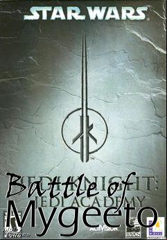 Box art for Battle of Mygeeto