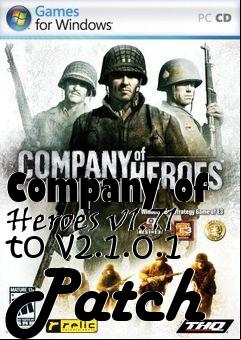 Box art for Company of Heroes v1.71 to v2.1.0.1 Patch
