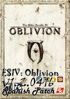Box art for ESIV: Oblivion v1.2.0416 Spanish Patch
