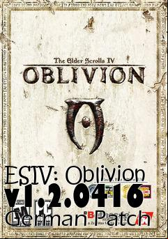 Box art for ESIV: Oblivion v1.2.0416 German Patch