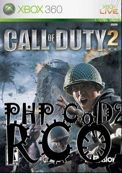 Box art for PHP CoD2 RCON