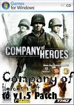 Box art for Company of Heroes v1.4 to v1.5 Patch
