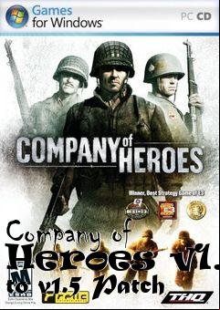 Box art for Company of Heroes v1.4 to v1.5 Patch