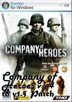 Box art for Company of Heroes v1.4 to v1.5 Patch