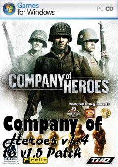 Box art for Company of Heroes v1.4 to v1.5 Patch